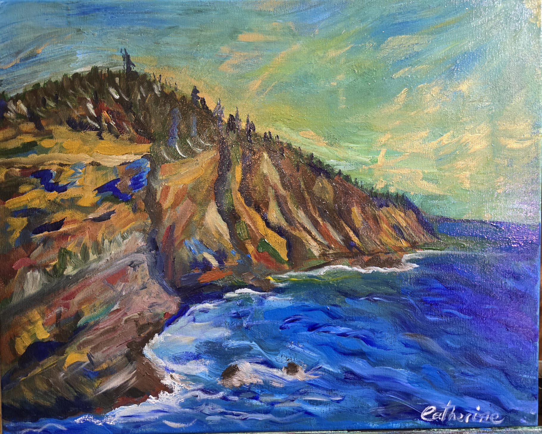 Fallaise du Parc Forillon